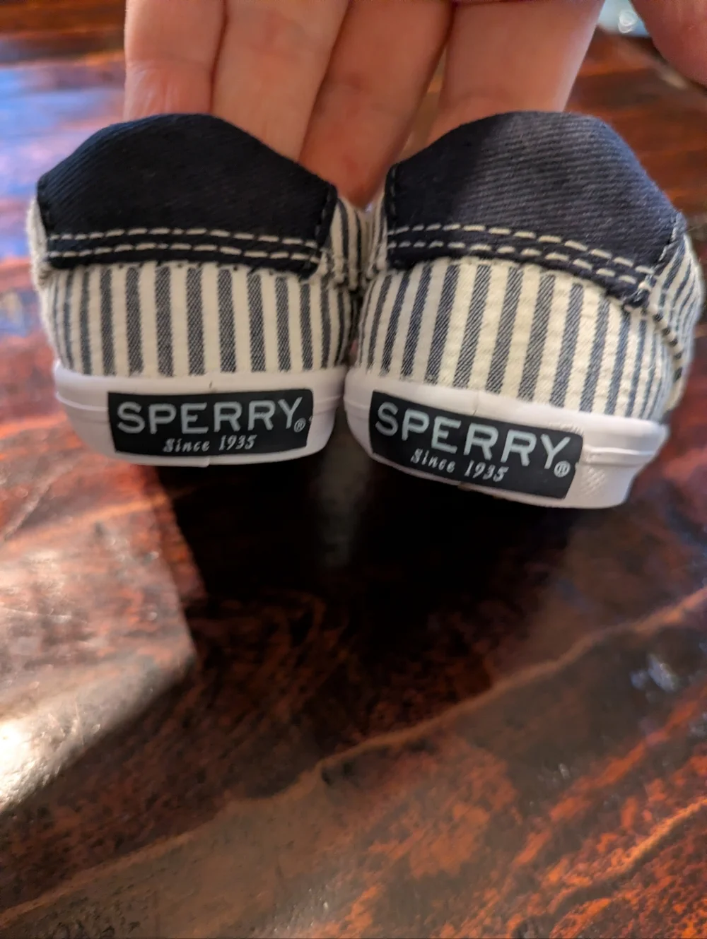 Sperry Striper II Crib Jr Shoe Baby 3m